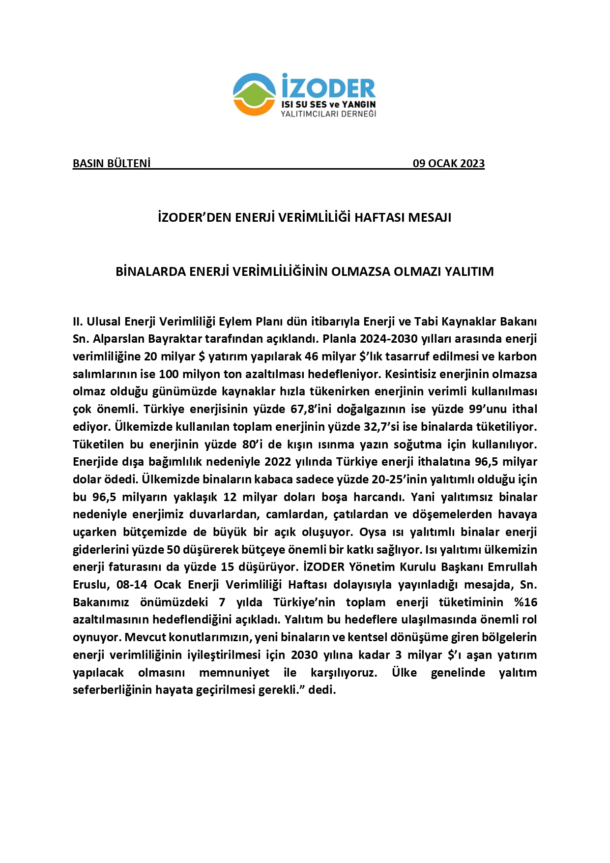 Enerji Verimliliği Haftası